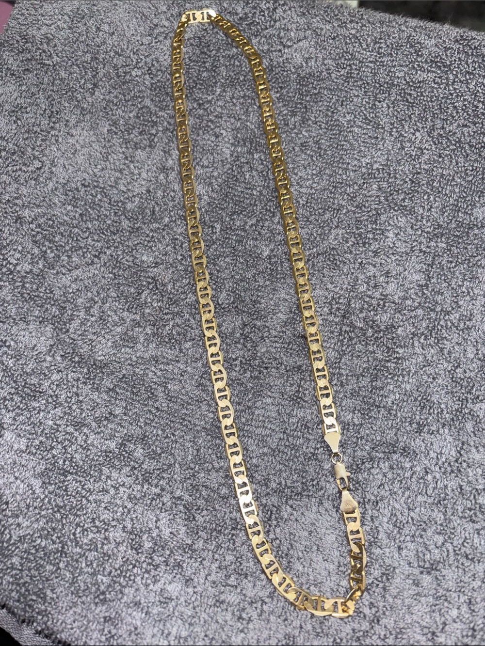 Men's Gold Link Chain Necklace